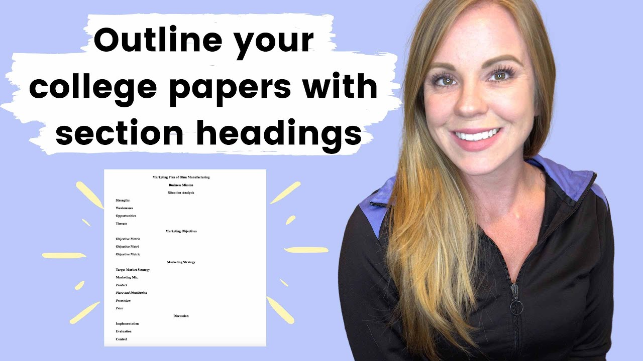 Do Apa Papers Need Subheadings?