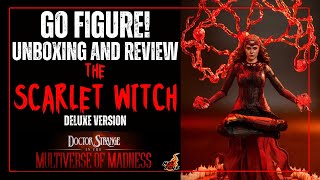 HOT TOYS THE SCARLET WITCH  Dr Strange In The Multiverse Of Madness deluxe version unboxing & review