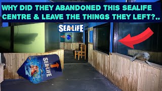 Why Did They Abandoned This SeaLife Centre ￼And Leave The Things They Did?…