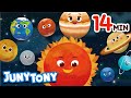 Space Song Compilation | Space & Planets Songs for Kids | Kindergarten Song | JunyTony