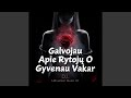Galvojau Apie Rytojų O Gyvenau Vakar