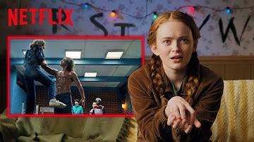 Sadie Sink Reflects on the Season 3 Showdown with Billy | Stranger Things | Netflix