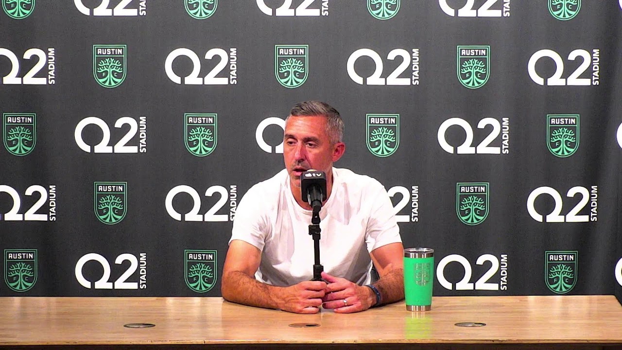 Austin FC Post-Match Press Conference: September 9, 2026