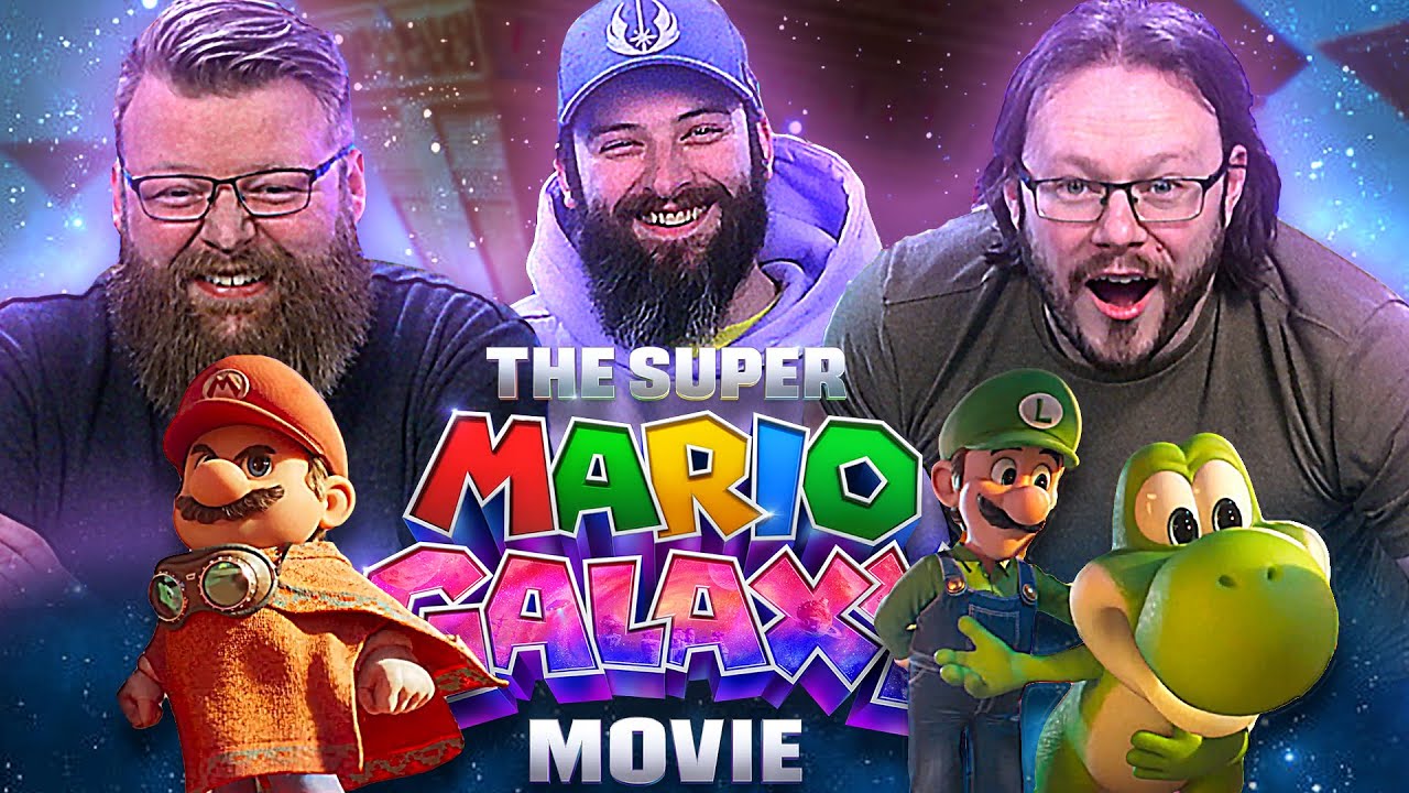 The Super Mario Galaxy Movie - Yoshi First Look REACTION!!