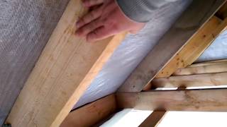 Утепление потолка в частном доме своими руками минватой или пенопластом (видео инструкция)