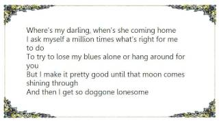 Johnny Cash - So Doggone Lomesome Lyrics