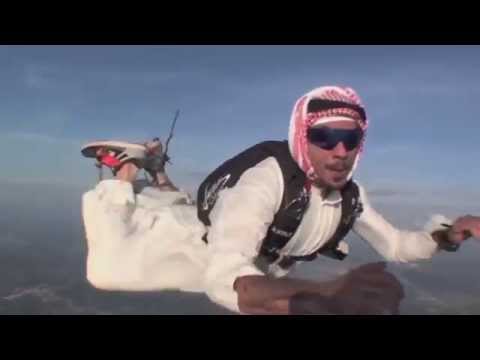 arab skydiver allahu akbar extended HD