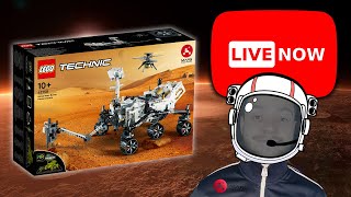 ? MrShark LIVE | Stavíme LEGO Mars Rover Perseverance ? | 3. část