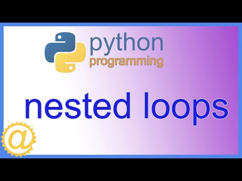 ভিডিও: আমরা পাইথনে লুপের জন্য ভিতরে লুপ করার সময় ব্যবহার করতে পারি?