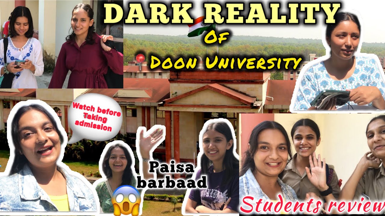 *DOON UNIVERSITY*📍honest review by students🥲//Admission lene se phle jarur dekhe 