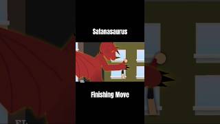Satanasaurus Finishing Move #shorts #animation #sticknodes