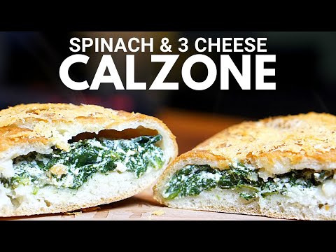 Ham And Spinach Calzone Recipe