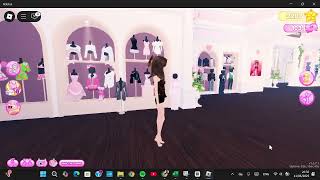 🌑 Soft but Dark! Coquette Outfit Idea in Dress to Impress (No VIP) screenshot 2