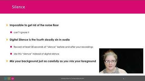5.5 - Avoiding Digital Silence | Introduction to Computing and Audio