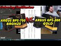 Argus bps700w bronze vs argus gps800w gold netzteil  unboxingtestreview