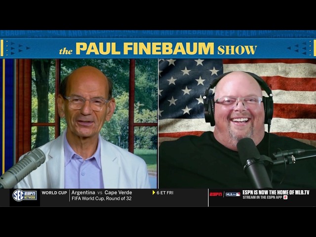 Paul Finebaum Show Cousin Shane Returns SEC Media Days Preview