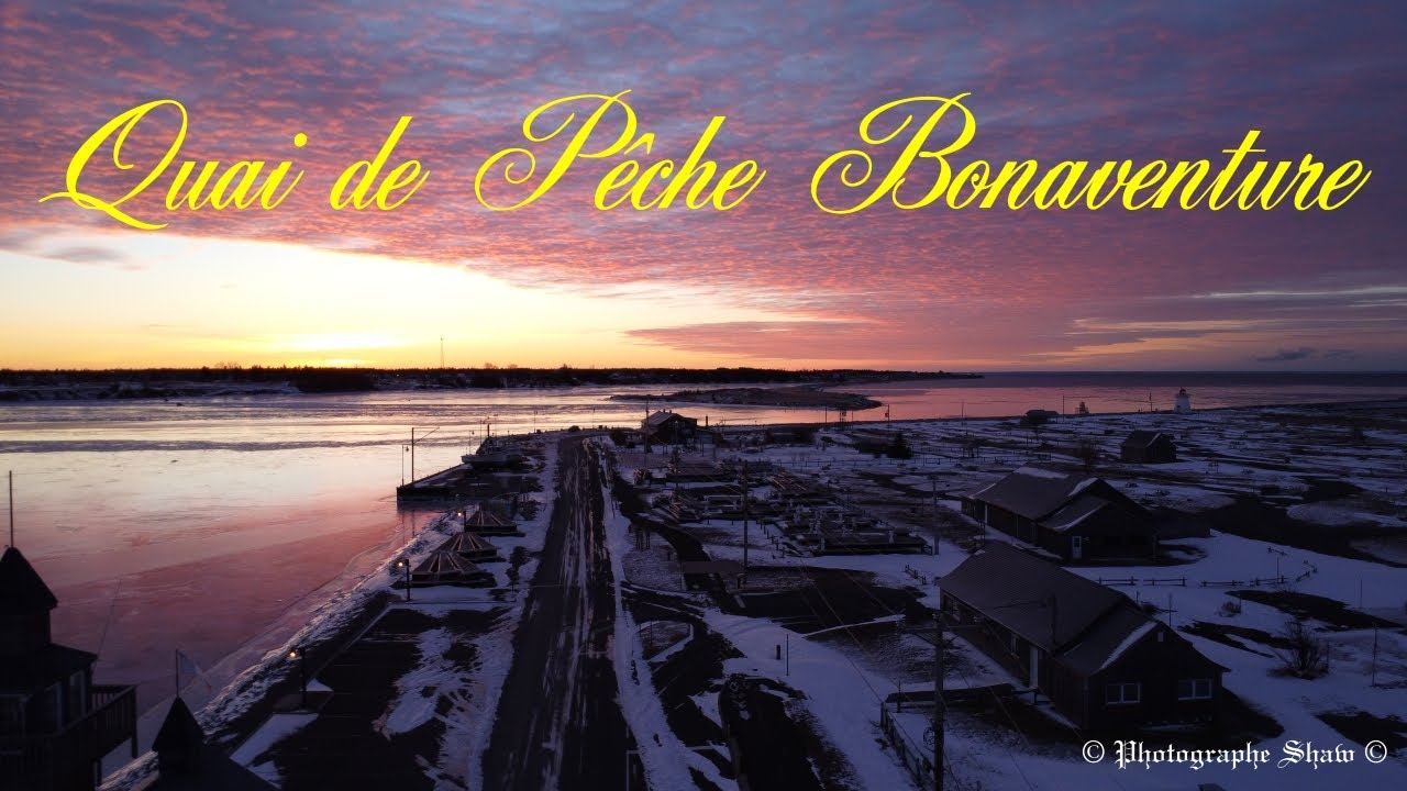Quai de Pêche Bonaventure Quebec Canada 🍁 Mavic mini3 Pro 😎2024 YouTube