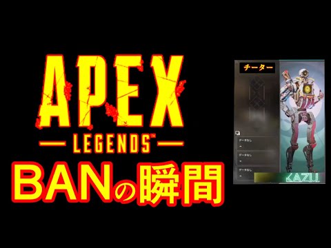 チートはすぐにBANされます。Apex運営を信じろ【ひと夏の思い出】