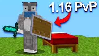 Bedwars.. but with 1.16 PvP