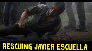 Rescuing Javier Escuella in Red Dead Redemption 2