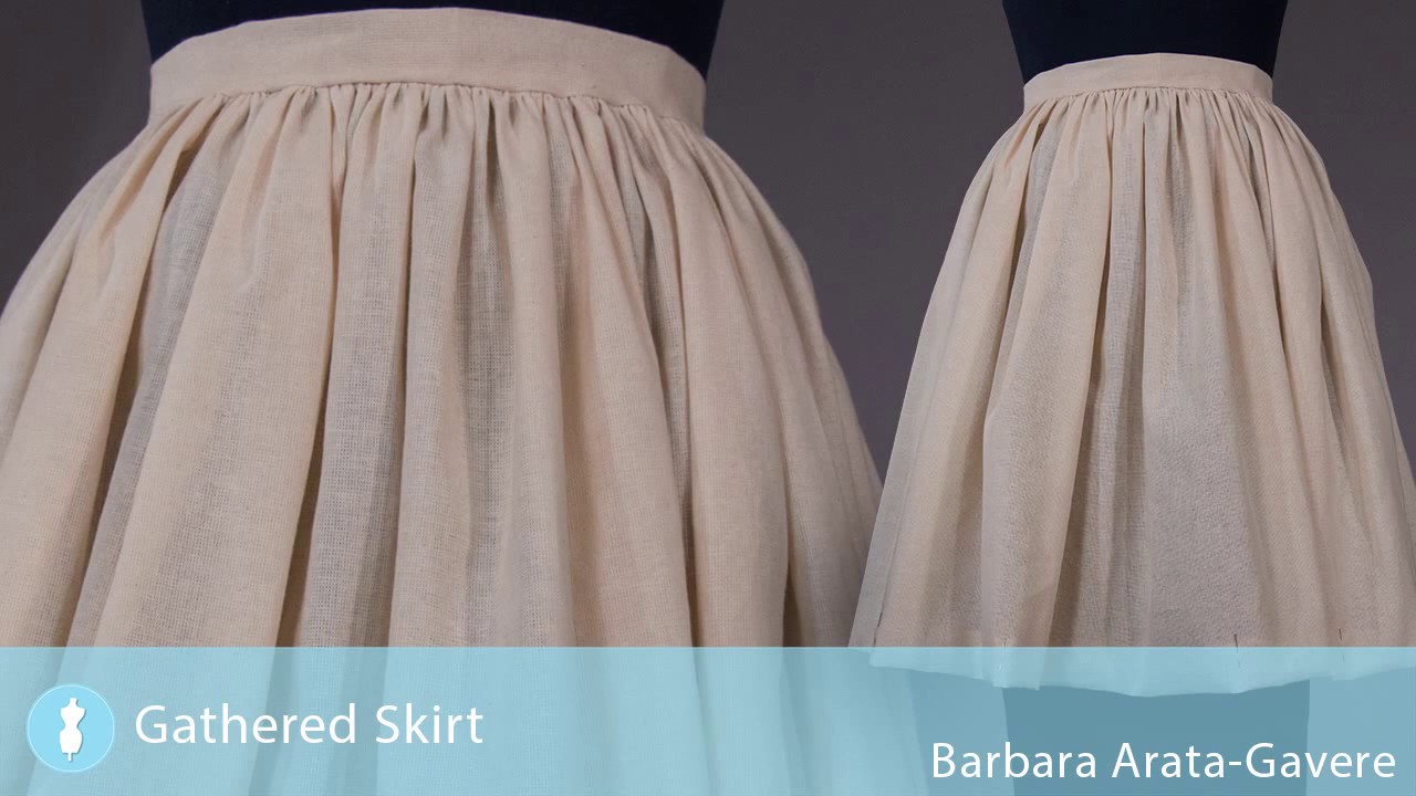 What Is A Gathered Skirt And How To Draft It? | chegos.pl