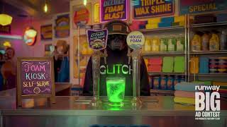 Ultra Mega Wash – Atomic Glow Foam | Runway BIG Ad Contest