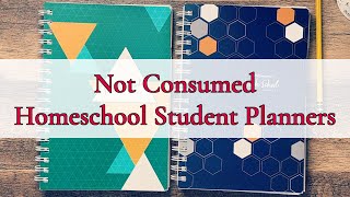 HOMESCHOOL STUDENT ACADEMIC PLANNERS || NOT CONSUMED || FULL REVIEW & WALKTHROUGH
