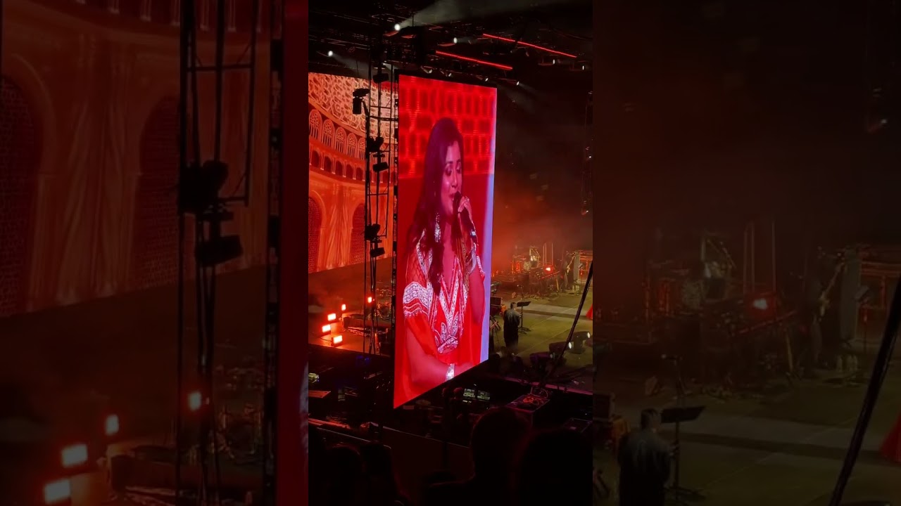 Shreya Ghoshal July Austin Concert “Ghoomar” live perform