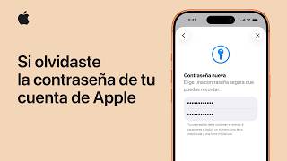 Qué debes hacer si te olvidas la contraseña de tu cuenta de Apple | Soporte técnico de Apple