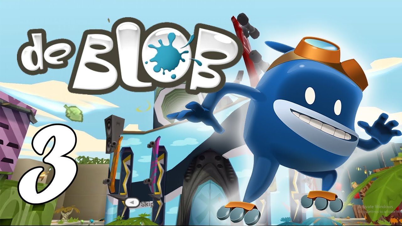 Downtown | de Blob Remastered (PS4/Xbox One/PC) | Part 3 - YouTube