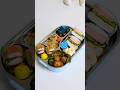 Popular Lunch Box: Shumai & Sweet Ketchup Meatballs Bento | Spam Egg, Rice Balls【No.59】