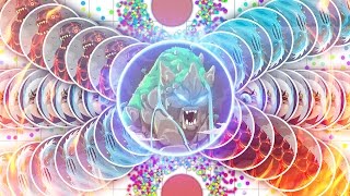 Agar.io - 'MONSTROUS' *SAME-SIZE* 90º #POPSPLIT! / 'IMMORTAL' *16x1* #TRICKSPLIT INTO "10K" MASS!
