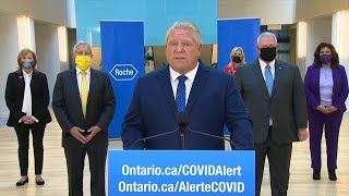 York Region to move into modified Stage 2 COVID-19 restrictions as of Monday, says Ford