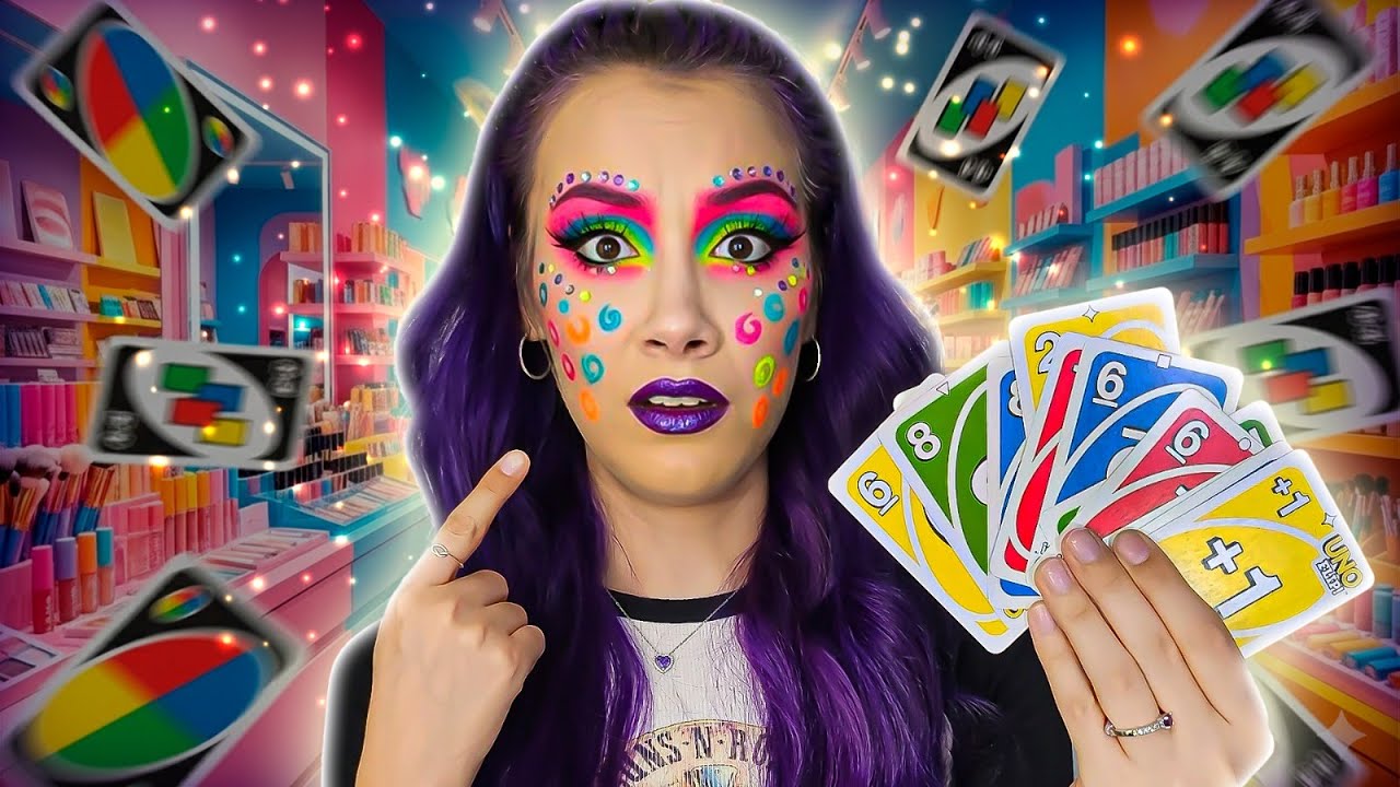 El *UNO* DECIDE mi MAQUILLAJE y este fue el resultado😩