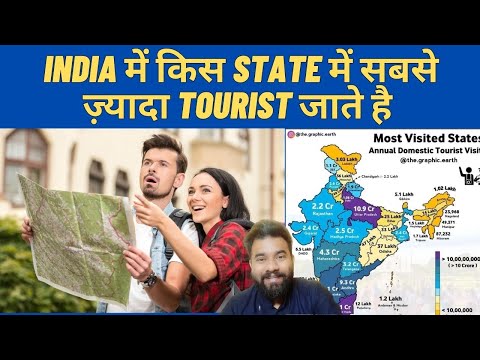 Most Visited Indian States By Tourist | State Wise Data | India In Data