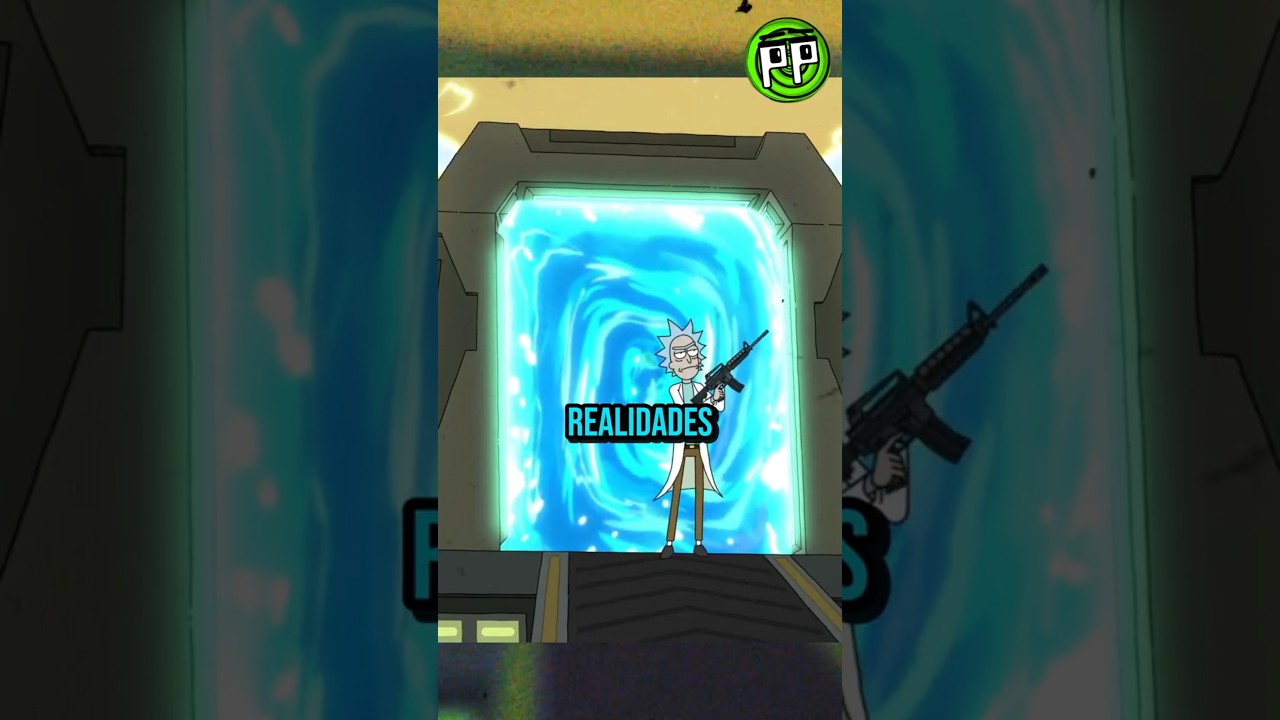 OS PORTAIS MAIS FORTES DE RICK AND MORTY! 🌀#short #rickandmortyclips #ricksanchez #desenhosanimados