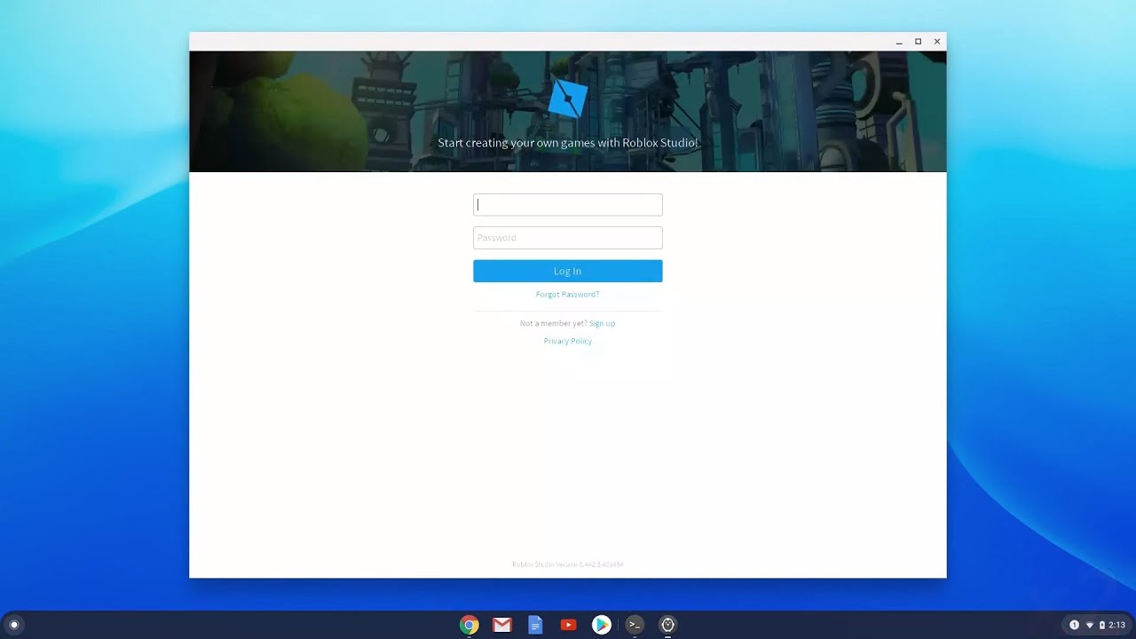 How To Install Roblox Studio On A Chromebook In 2020 Revised Tutorial Youtube - how to get roblox studio on chromebook linux