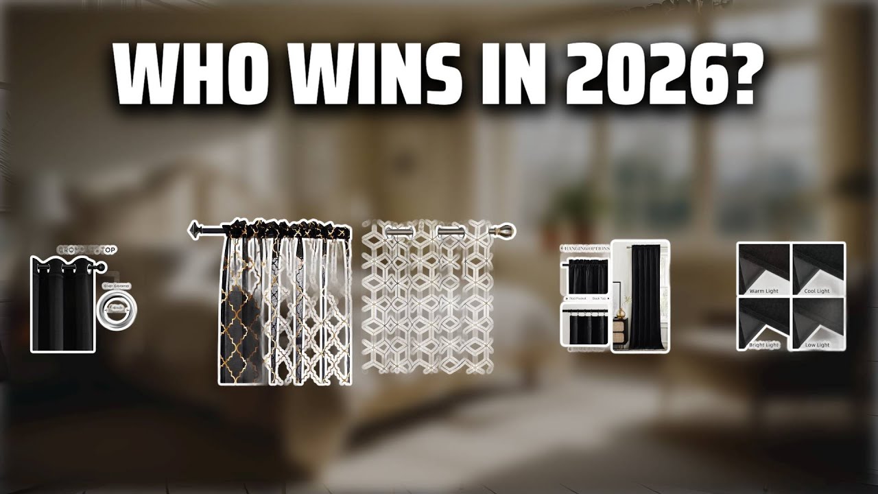 The Top 5 Best Black Gold Curtains in 2026 - Must Watch Before Buying!
