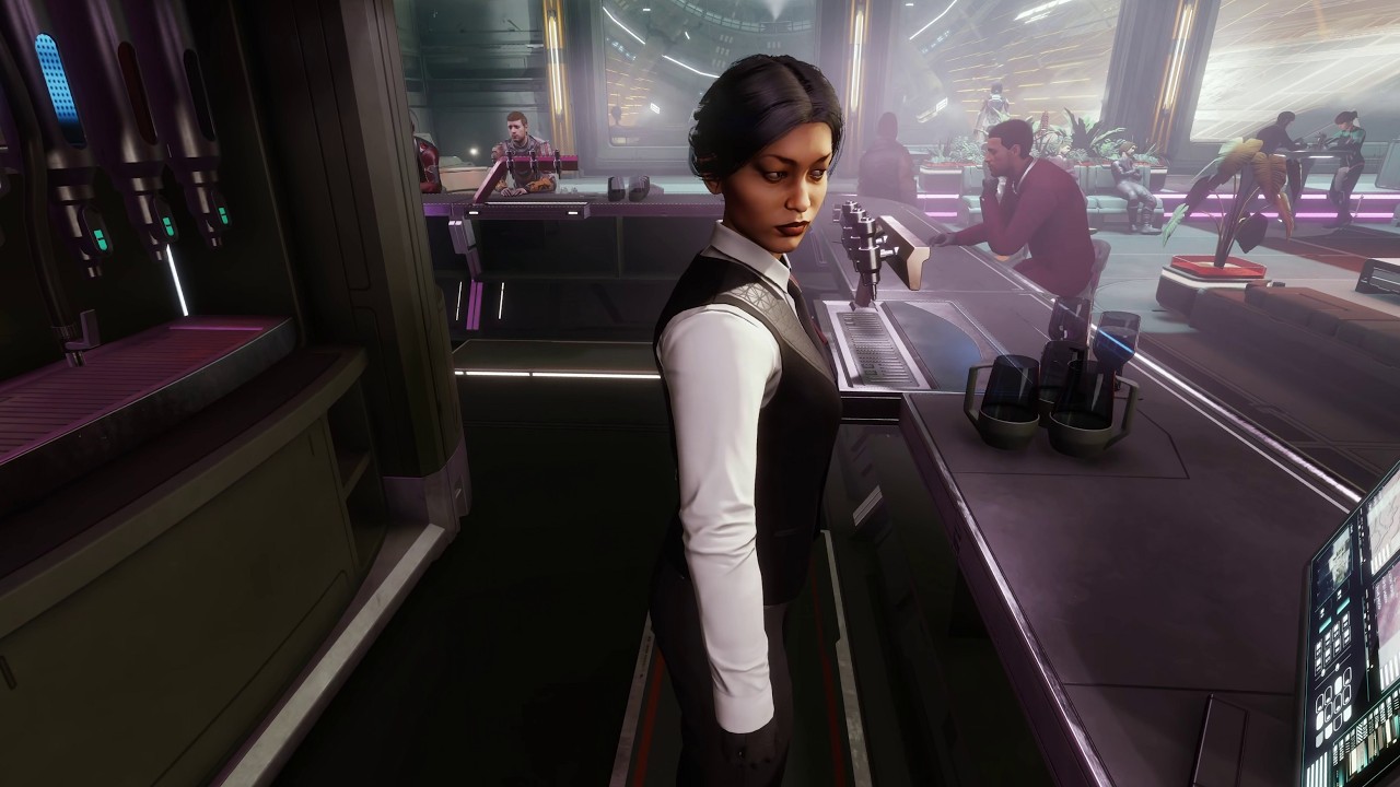 Elite Dangerous: Odyssey. Виртуальная прогулка по станции и секретным комнатам.