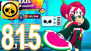 Brawl Stars - Gameplay Walkthrough Part 815 - Fruity Kaze (iOS, Android)