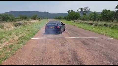3sge turbo altezza doing a burnout