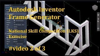 Autodesk Inventor : Frame Generator 02/03