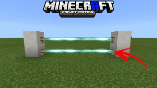 COMO FAZER UMA CERCA ELÉTRICA NO MINECRAFT POCKET EDITION 1.1!!