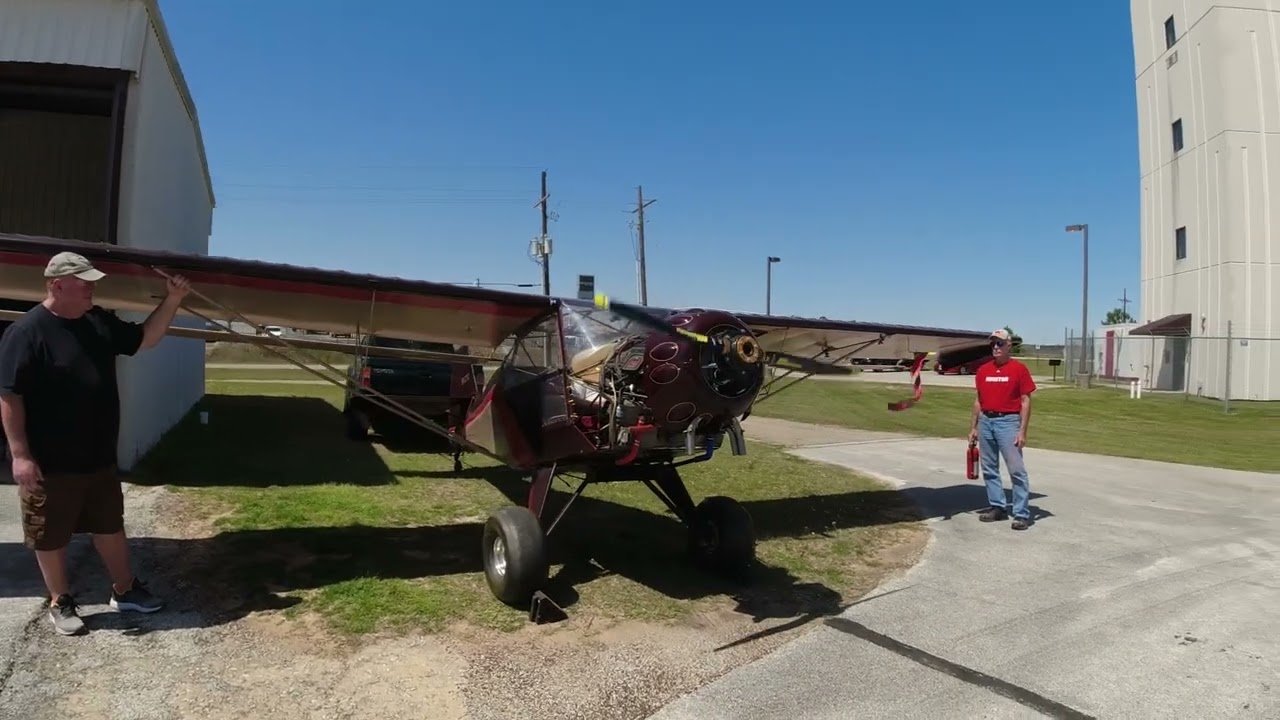 Kitfox 2 D- MOTOR Run and Embark. - YouTube