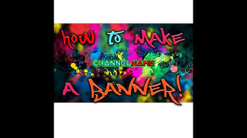 How to make a Youtube Banner in Android! (PS touch) No root!