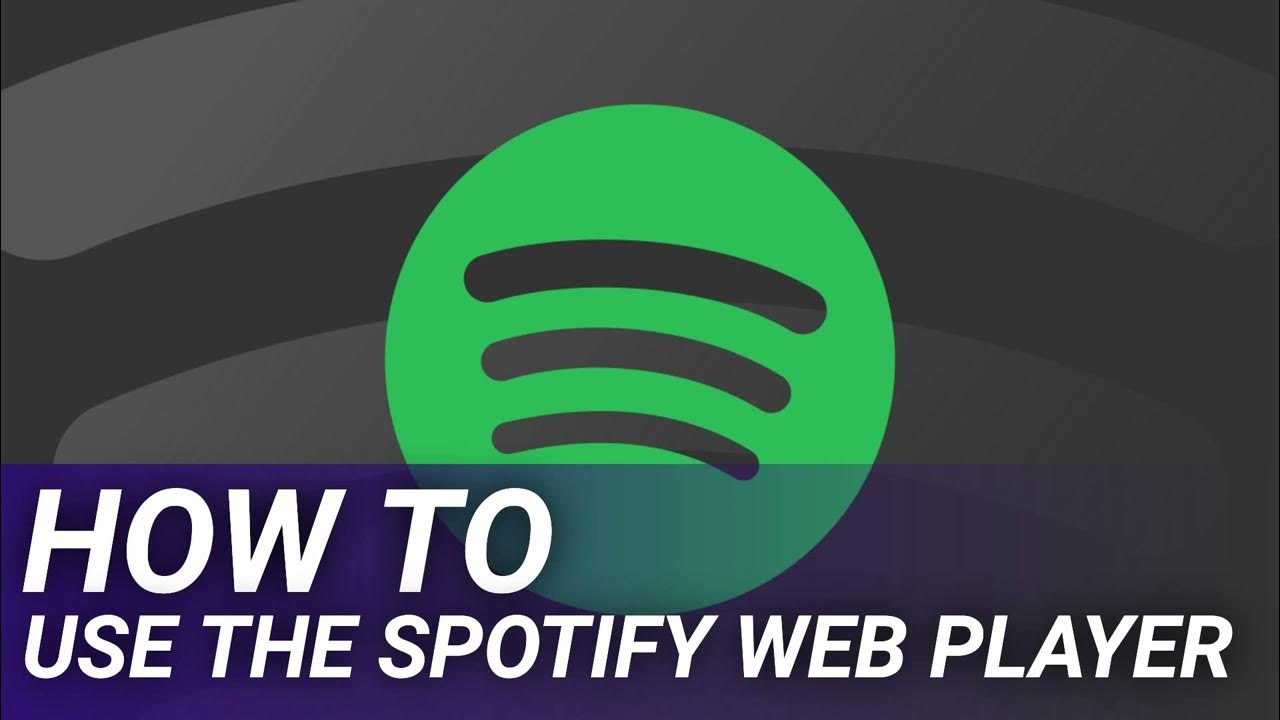 Spotify web. Spotify web