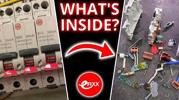 ARC FAULT DETECTION DEVICE TEARDOWN - AFDD #shorts