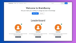 Crafting a Quiz Application UI with Bootstrap 🌐 + Code