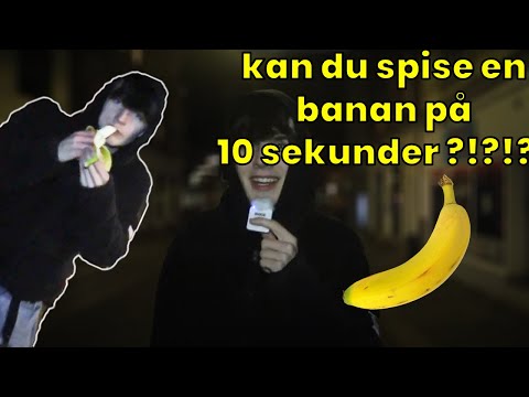 Video: Kunne du spise bananskræl?