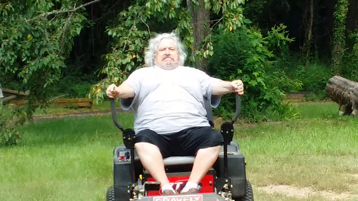 Randy rides a beast